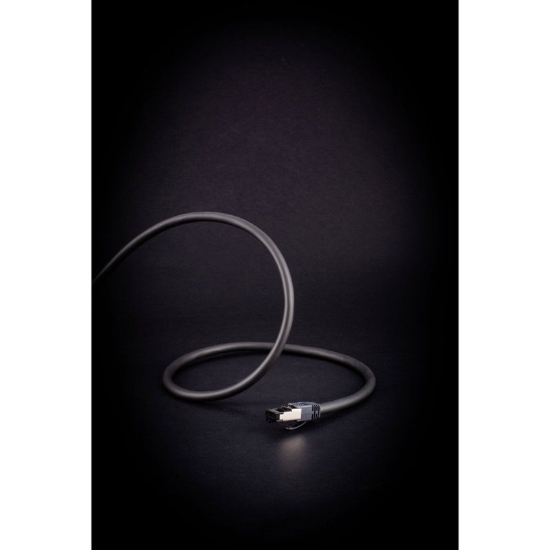 Flexline FL31-59010 networking cable Grey 0.5 m Cat6a U/FTP (STP)