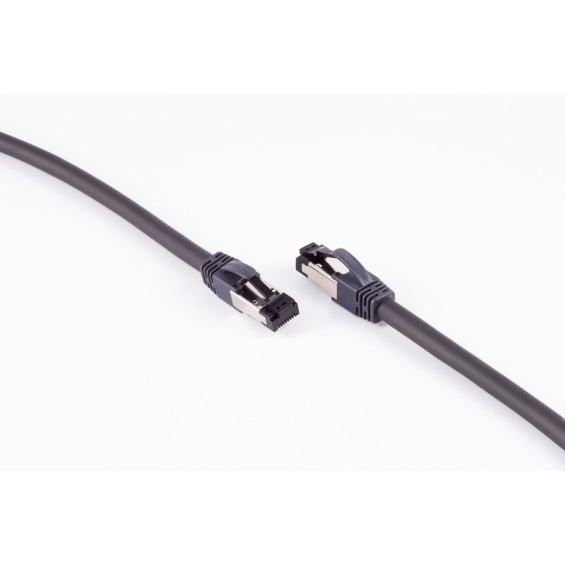 FLEXLINE Câble patch cat. 6A, U/FTP, robuste, 1,5 m, gris