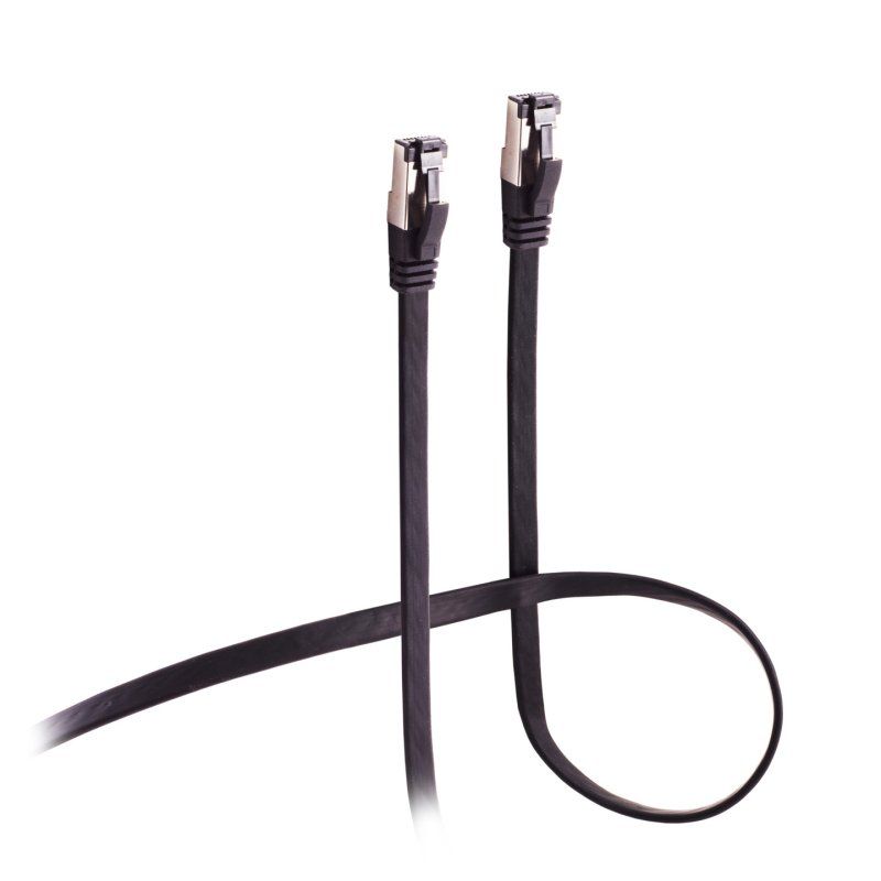 Flexline FL31-43005 networking cable Black 0.25 m Cat8.1 U/FTP (STP)