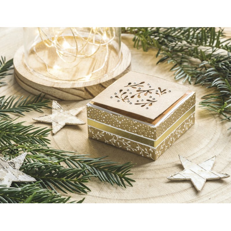 HEYDA 203584527 scotch adhésif décoratif 5 m Or, Naturel, Blanc