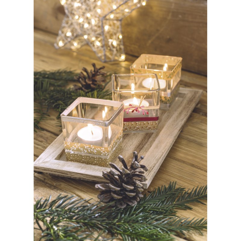 HEYDA 203584527 craft tape 5 m Gold, Natural, White