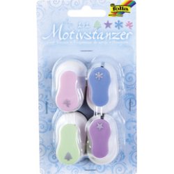 folia Kit de mini-perforateurs "motifs de Noel", assorti