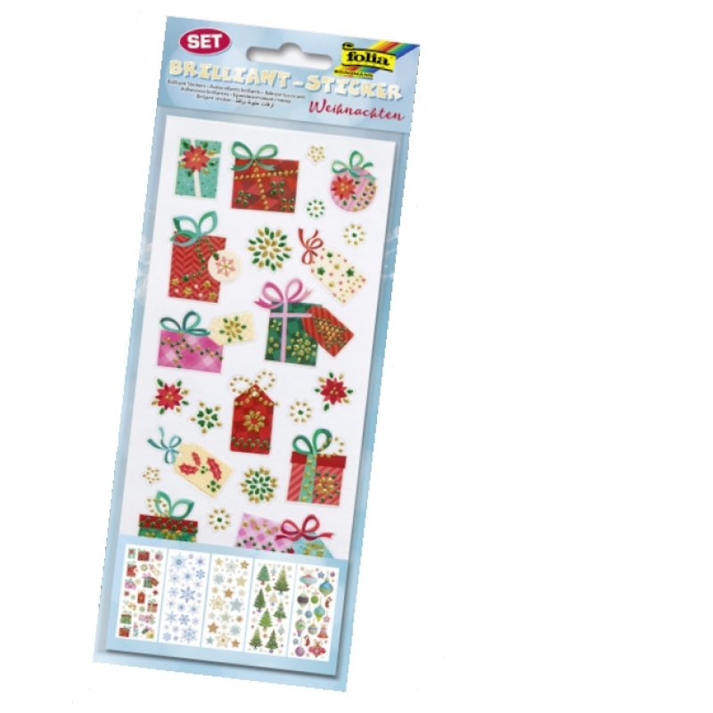 folia Sticker de Noël brillant "Noël"