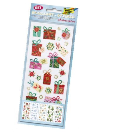 folia Sticker de Noël brillant "Noël"