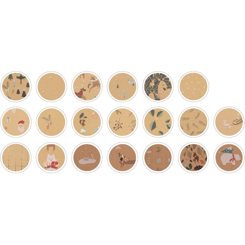 Folia 49898 papier cartonné et papier de bricolage 270 g/m² 20 feuilles