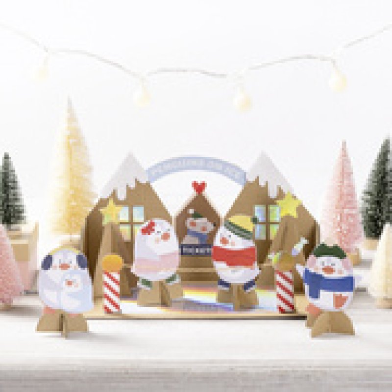 folia WOW Mallette de bricolage de Noël MERRY CRAFTMAS