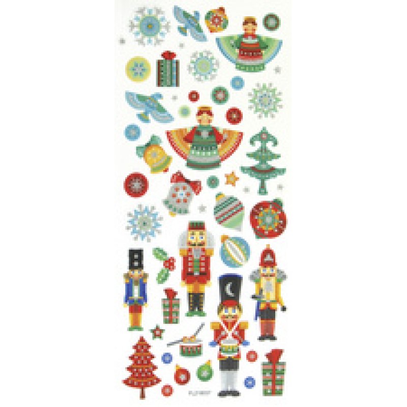 folia Sticker scintillant de Noël CHRISTMAS