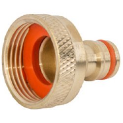 Bradas Nez de robinet avec filetage intérieur 3/4", laiton