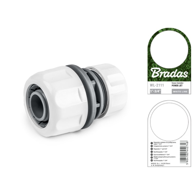 Bradas WL-2111 Pièce et accessoire de système d'irrigation Raccord de tuyau