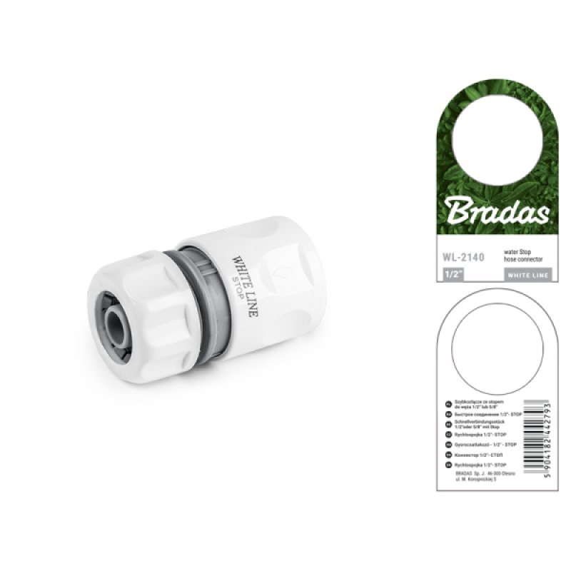 Bradas WL-2140 Pièce et accessoire de système d'irrigation Raccord de tuyau