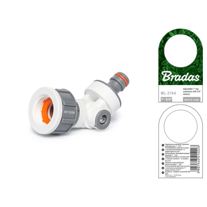 Bradas WL-2194 Pièce et accessoire de système d'irrigation Raccord de tuyau