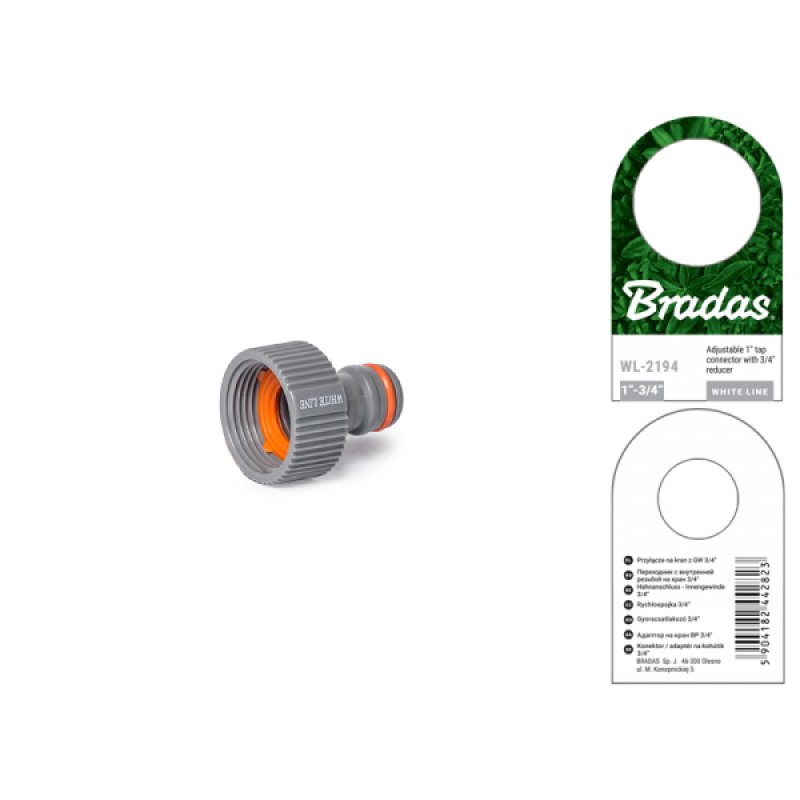 Bradas WL-2195 Pièce et accessoire de système d'irrigation Connecteur de raccords