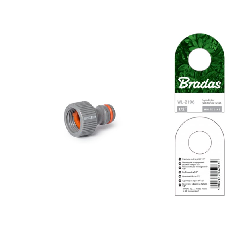 Bradas WL-2196 Pièce et accessoire de système d'irrigation Connecteur de raccords