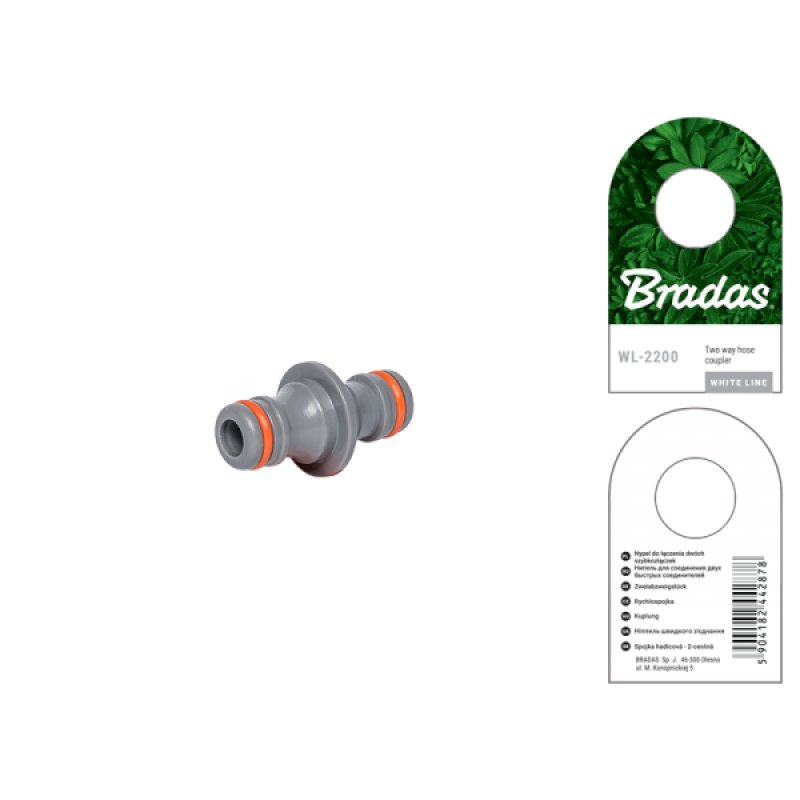 Bradas WL-2200 Pièce et accessoire de système d'irrigation Raccord de tuyau