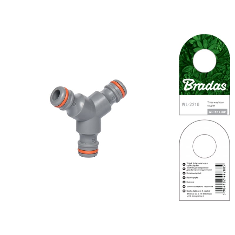 Bradas WL-2210 Pièce et accessoire de système d'irrigation Raccord de tuyau