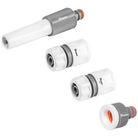 Bradas Set de buses d'arrosage WHITE LINE, 3/4", 4 pièces