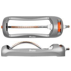 Bradas Arroseur oscillant WHITE LINE, 18 buses, gris/orange