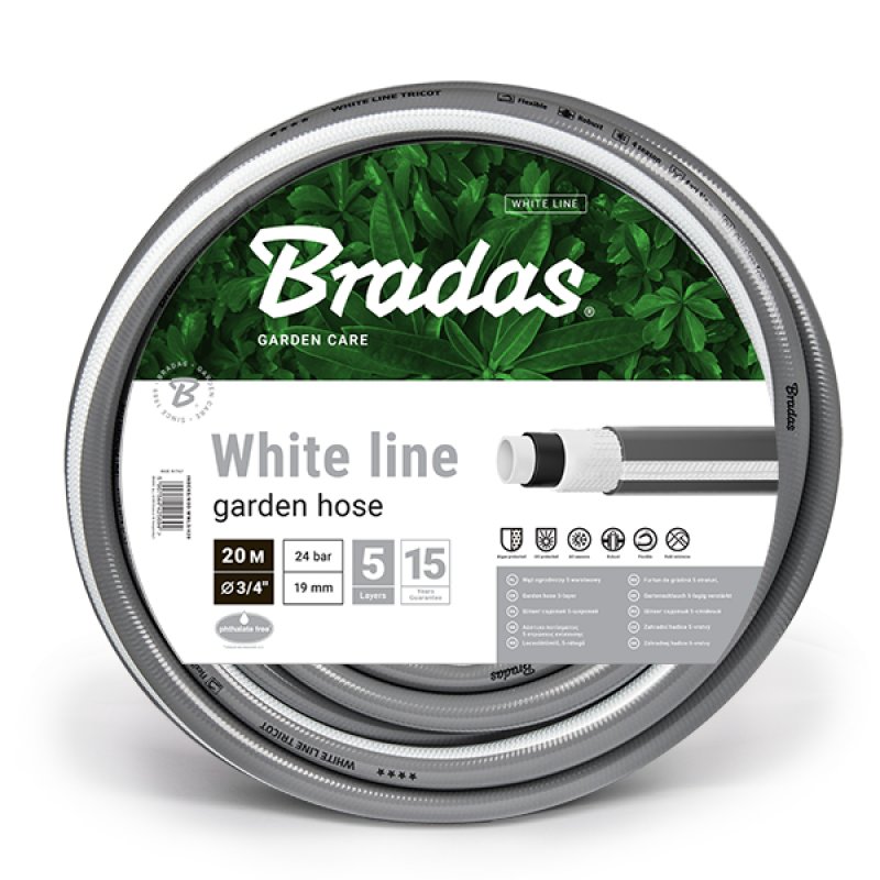 Bradas WWL3/420 tuyau d'arrosage 20 m PVC