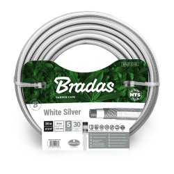 Bradas Tuyau d'arrosage NTS WHITE SILVER, 3/4", 30 m
