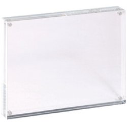 MAUL Cadre photo, (L)75 x (P)20 x (H)50 mm, transparent