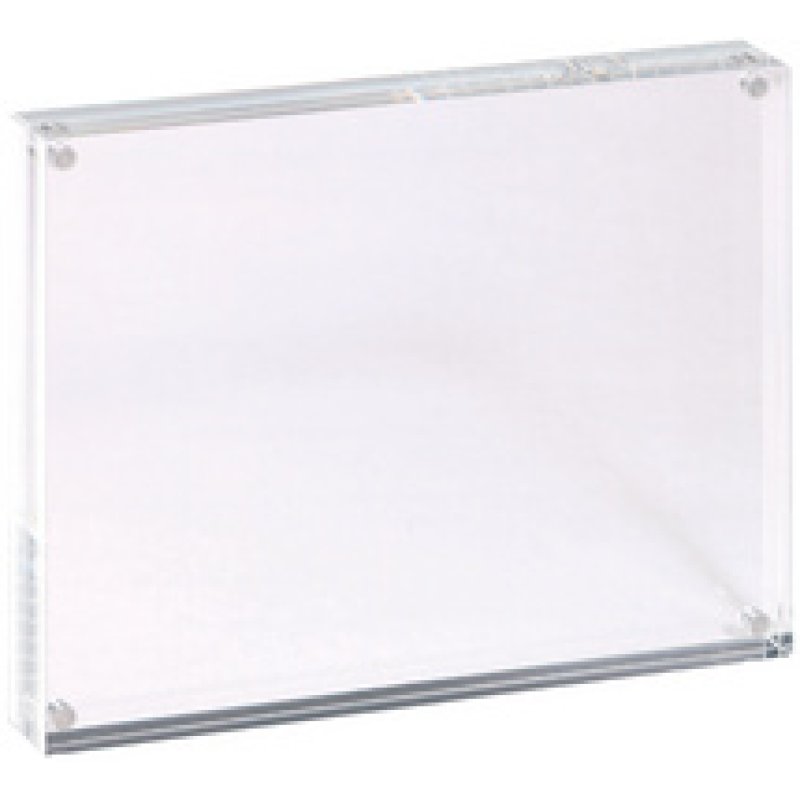 MAUL Cadre photo, (L)75 x (P)20 x (H)50 mm, transparent