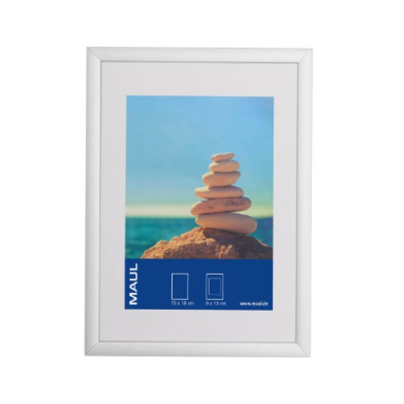 MAUL 1944805 picture frame Single picture frame Aluminium, Transparent