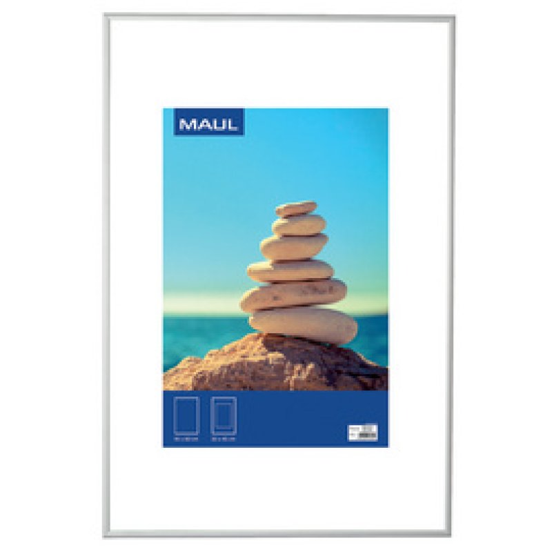 MAUL Cadre photo Aluminium, 500 x 700 mm, B2