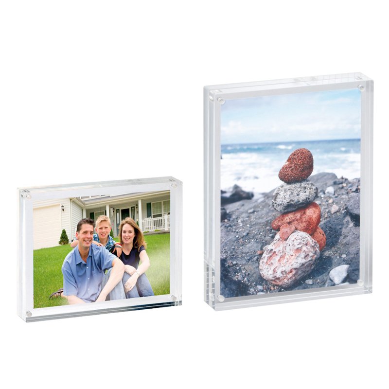 Maul Cadre photo, (L)115 x (P)24 x (H)90 mm, transparent