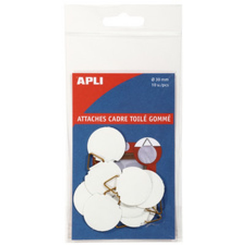 APLI Attache cadre, toile gommée, diamètre 30 mm