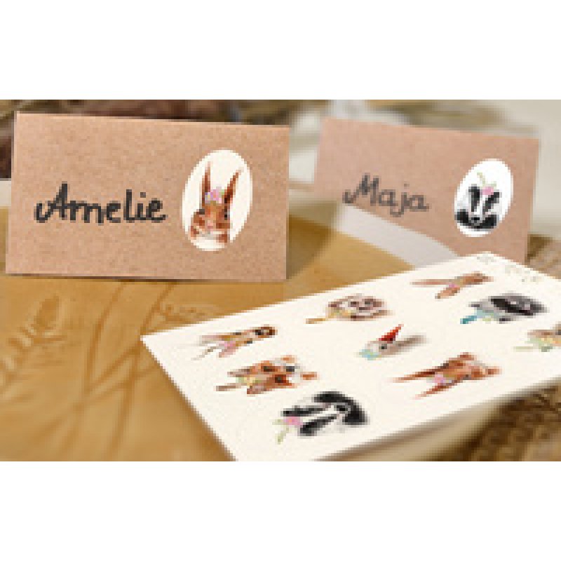 AVERY Zweckform ZDesign Oster-Sticker "Frohe Ostern"