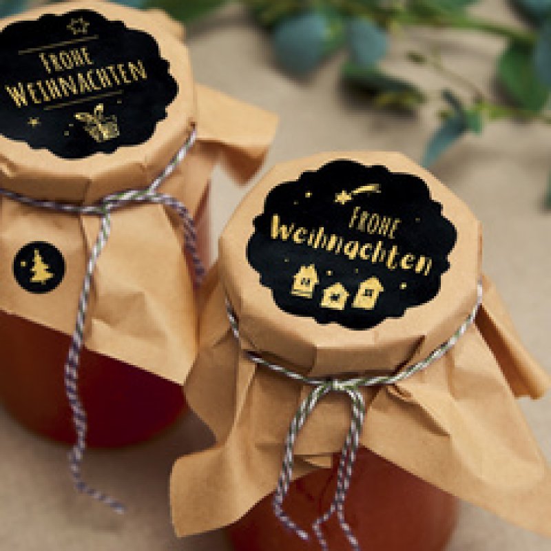 AVERY Zweckform ZDesign Weihnachts-Sticker "Wünsche"