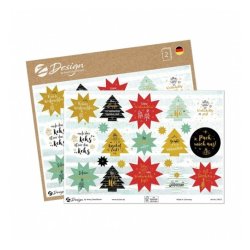 Avery 54613 autocollant décoratif Papier Multicolore Amovible