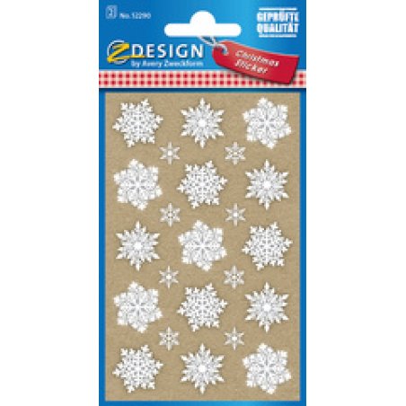 AVERY Zweckform ZDesign Stickers de Noël "Etoiles"