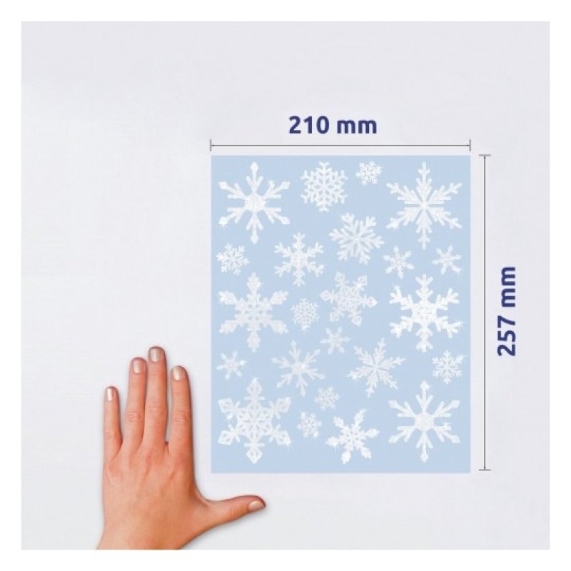 Avery 52298 decorative sticker Foil White Removable 23 pc(s)