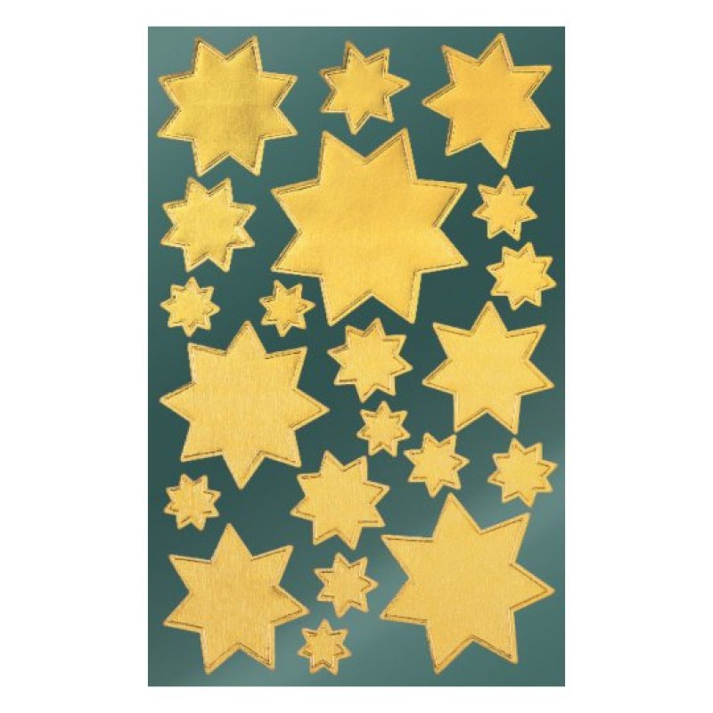 Avery 52807 decorative sticker Paper Gold 42 pc(s)