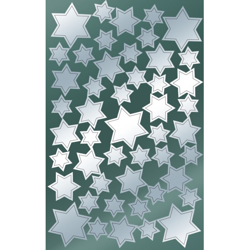 Avery 52812 decorative sticker Paper Silver Permanent 96 pc(s)