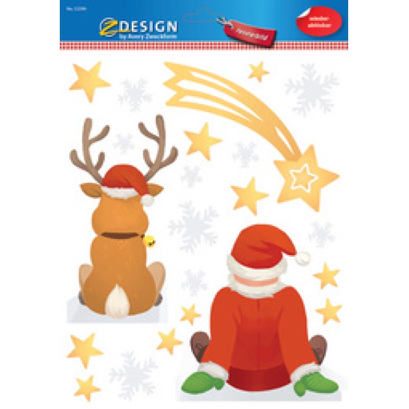 AVERY Zweckform ZDesign Image de fenêtre pour Noël