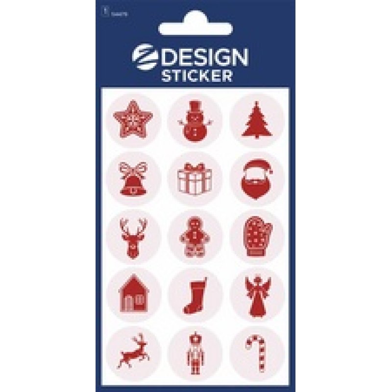 ZDesign Stickers de Noël "Dessins brillants"
