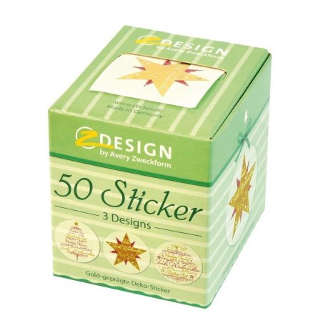 AVERY Zweckform Sticker ZDesign de Noël sur rouleau