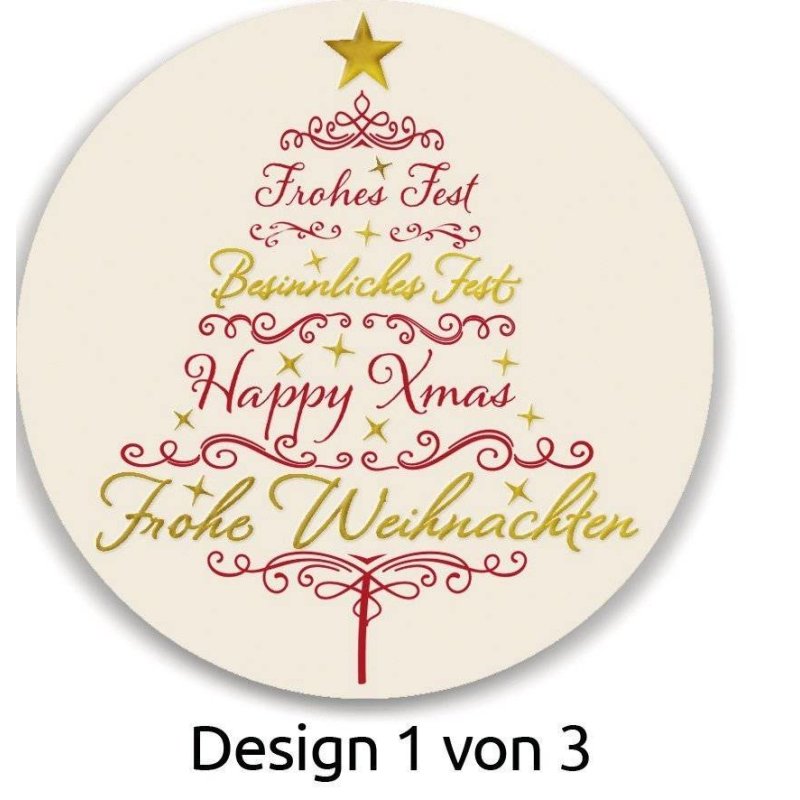 AVERY Zweckform Sticker ZDesign de Noël sur rouleau