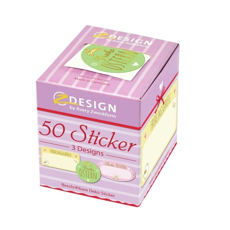 AVERY Zweckform ZDesign Oster-Sticker auf Rolle