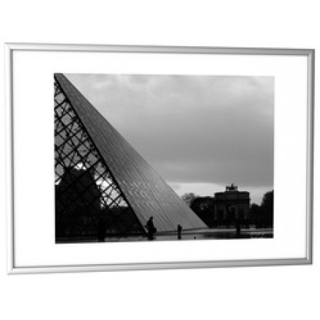PAPERFLOW Cadre photo en aluminium, (L)500x(H)700 mm, argent