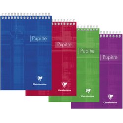 Clairefontaine Bloc spiralé, A5, 145 x 210 mm, quadrillé 5/5