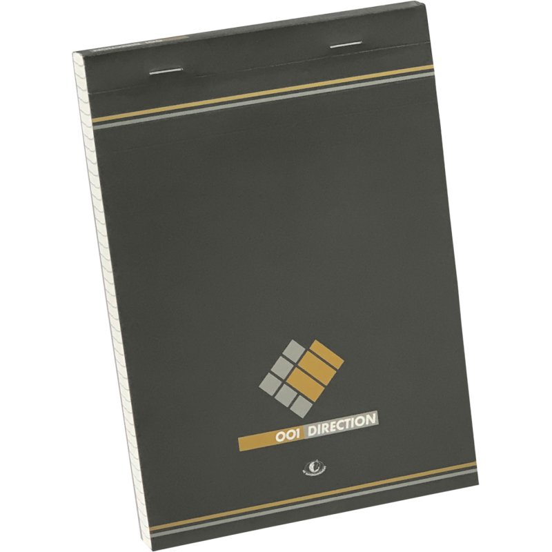 Conquerant 100104353 bloc-notes A5 200 feuilles Gris