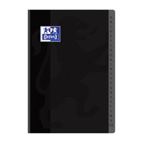 Oxford Carnet répertoire, broché, A4