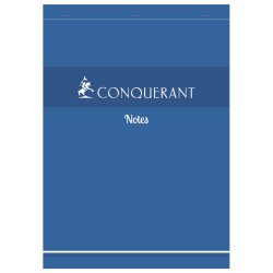 Conquerant 100104519 writing notebook A4 200 sheets Blue