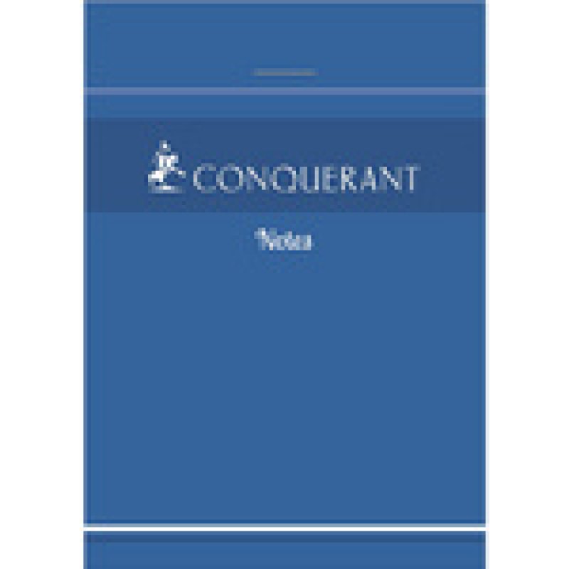 CONQUERANT SEPT Bloc-notes Notes, quadrillé, 74 x 105 mm