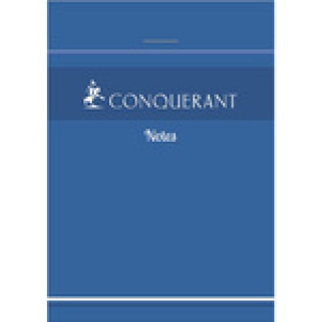 CONQUERANT SEPT Bloc-notes Notes, quadrillé, 74 x 105 mm