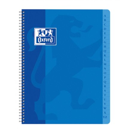 Oxford Carnet répertoire, reliure intégrale, 170 x 220 mm