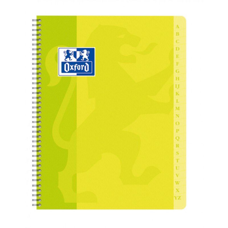 Oxford Carnet répertoire, reliure intégrale, 170 x 220 mm